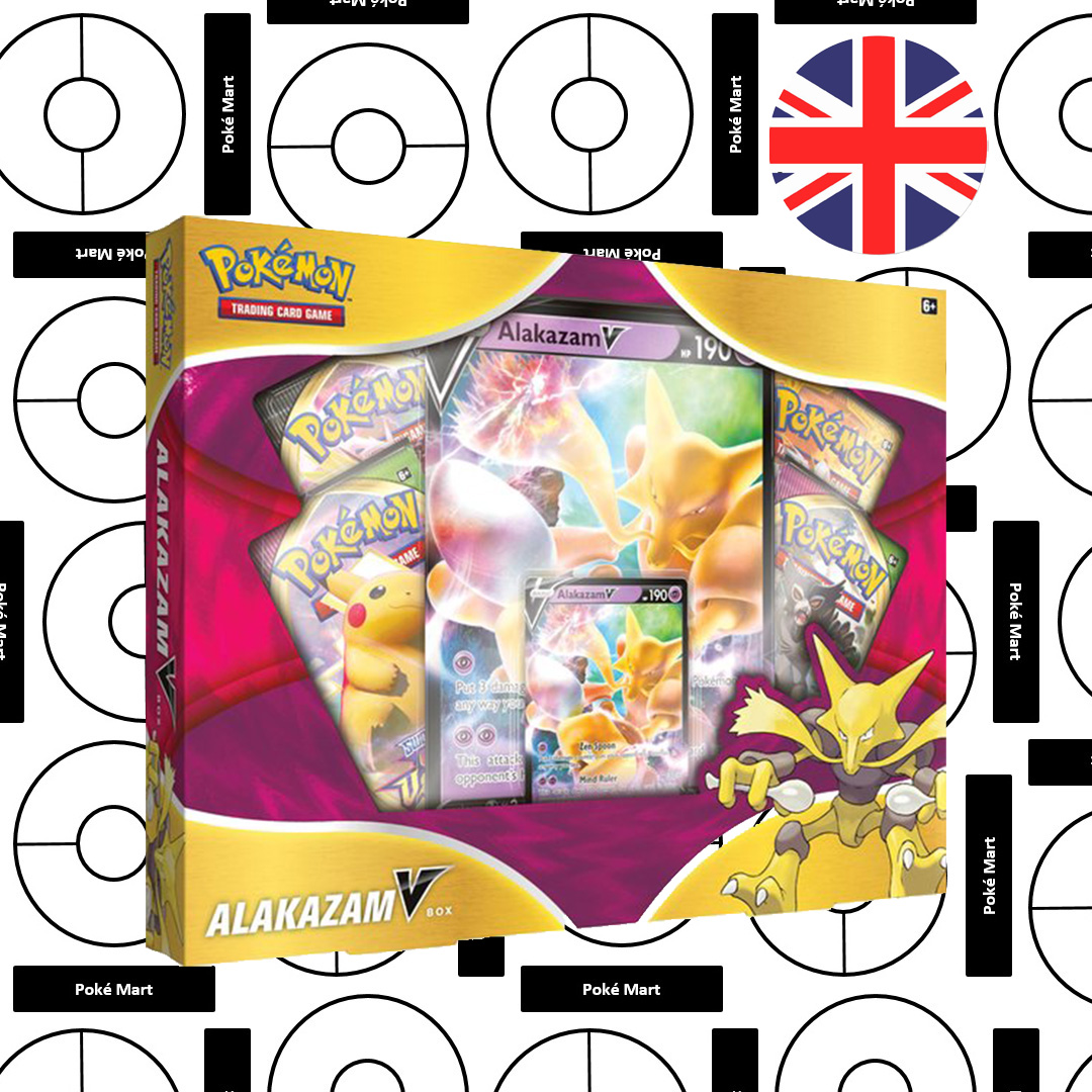 Pokemon Tcg Alakazam V Box Pokemart Be