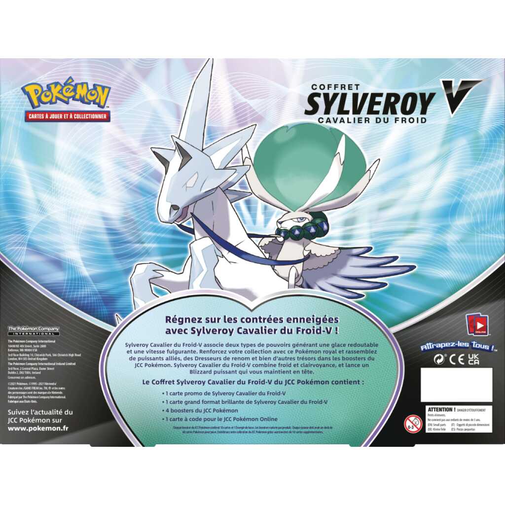 Pok mon Coffret Sylveroy  V Cavalier du Froid Pokemart be