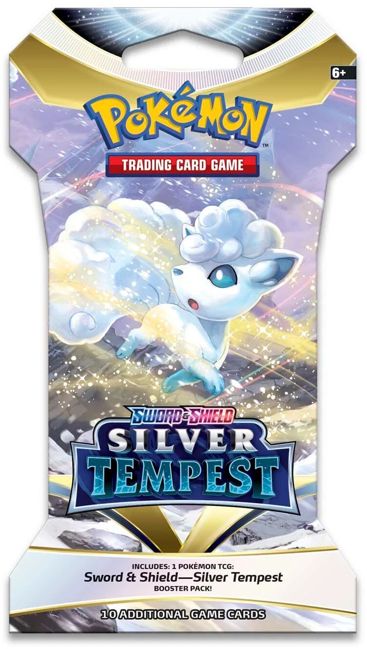 Silver Tempest sleeved booster vulpix