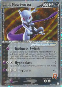 Team Rocket Returns Mewtwo EX 99/109