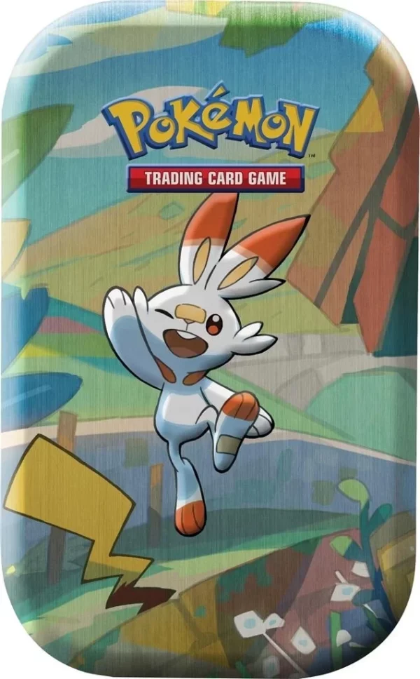 Pokemon tcg sword & shield galar pals mini tin Scorbunny pokemart