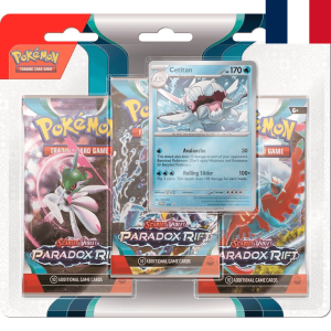 Pokémon écarlate et violet EV04 Faille Paradoxe tripack Balbalèze FR Pokemart