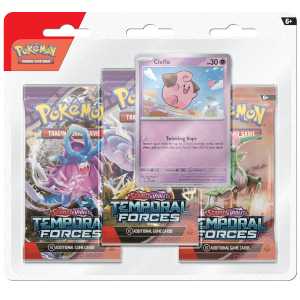 Pokémon TCG SV5.0 - Temporal Forces- Tripack- Cleffa - Pokémart.be