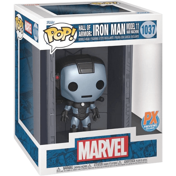 Funko! Pop! Marvel Hall Of Armor - Iron Man Model 11 War Machine 1037Funko! Pop! Marvel Hall Of Armor - Iron Man Model 11 War Machine 1037 (2)-pokemart