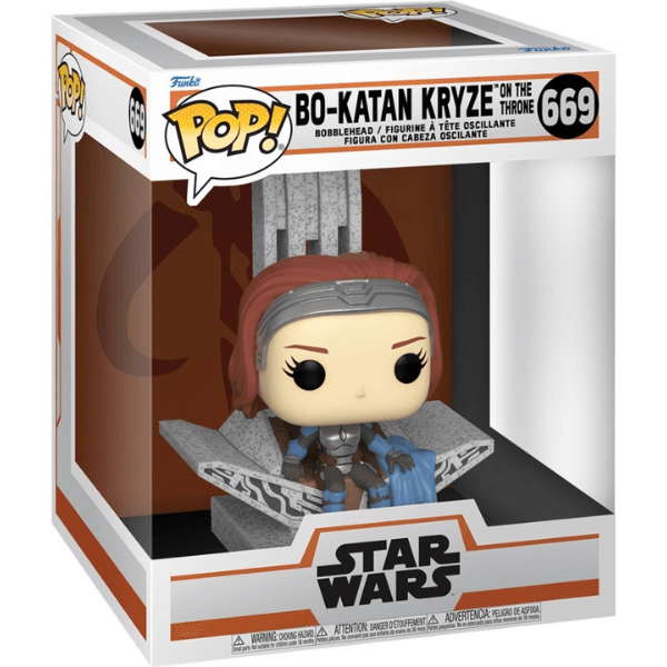 Funko! Pop! Disney! Star Wars Bo-Katan Kryze On the Throne 669 Pokemart