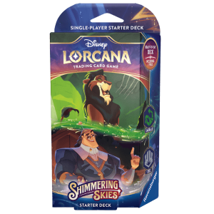 Disney Lorcana Shimmering Skies - Scar & Kronk Starter Deck