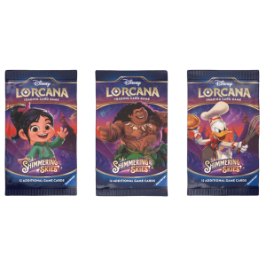 Disney Lorcana: Shimmering Skies - Booster mit Ärmeln