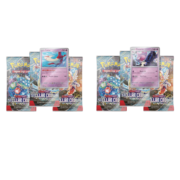 Pokemon TCG - Scarlet and Violet 7.- Stellar crown Tripacks Pokemart